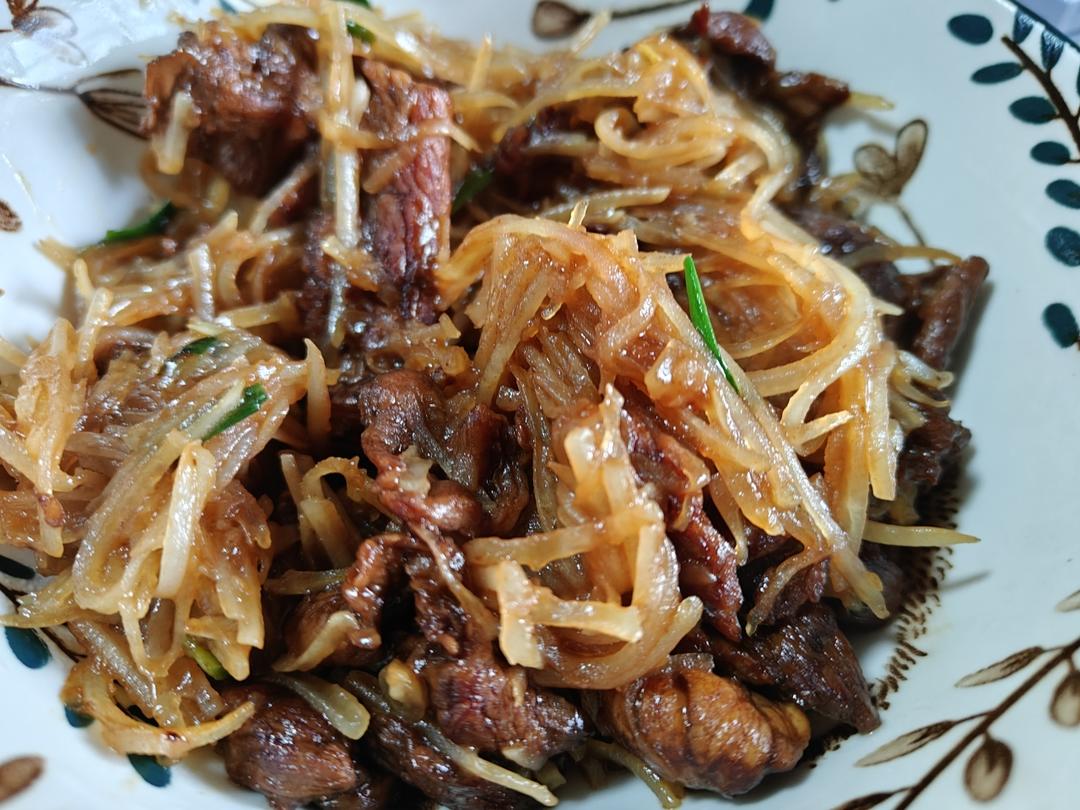 简单快手的土豆丝炒肉丝！拌饭绝绝子！！