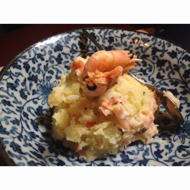 北极甜虾土豆泥沙拉