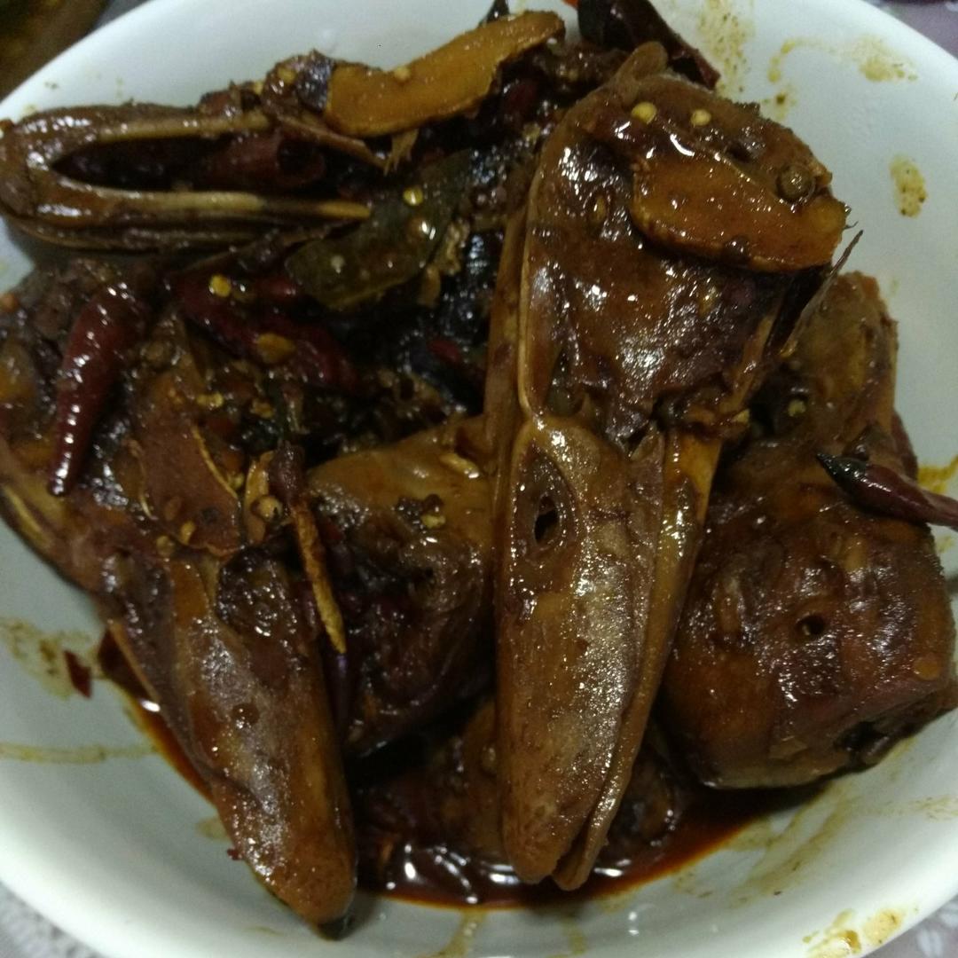 秘制香辣鸭头
