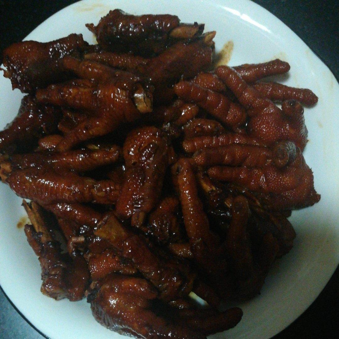 秘制红烧鸡爪