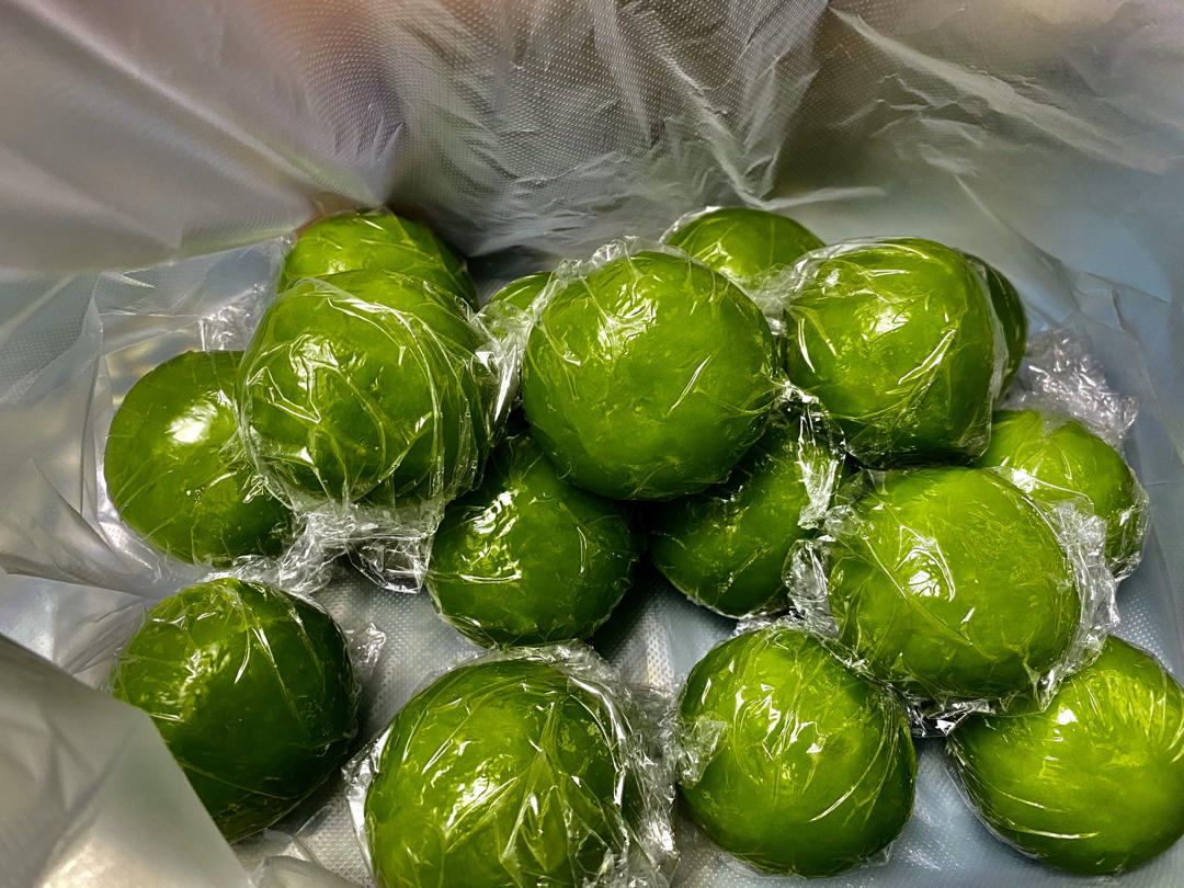 纯糯米麦汁青团（极简版）