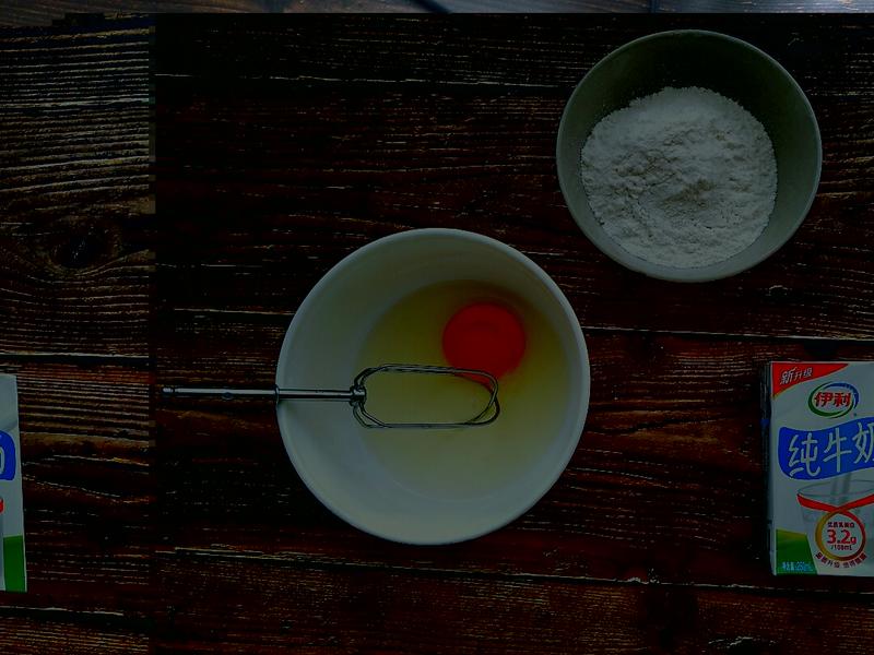 纯奶手撕吐司的做法 步骤1