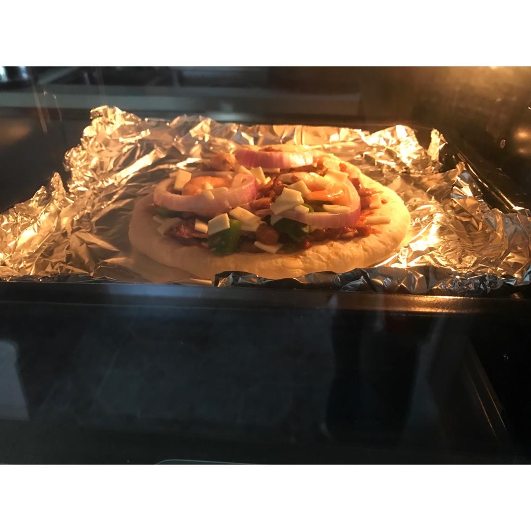 八寸披萨饼皮（四个）制作