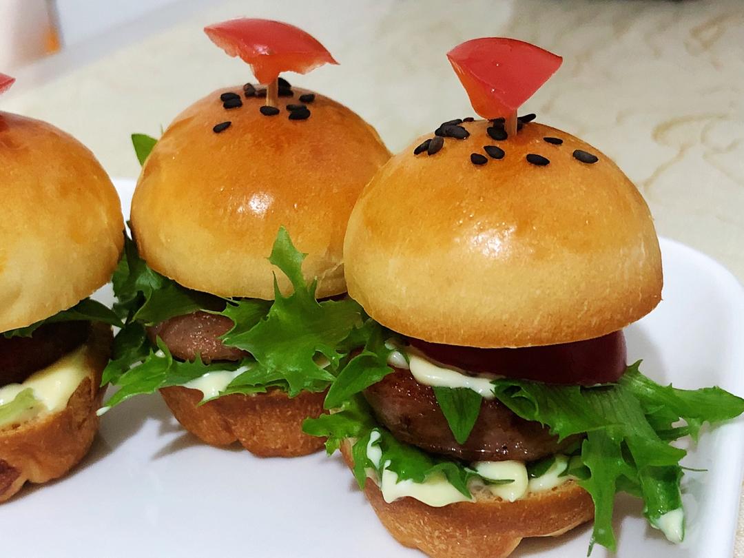 mini小汉堡---高颜值、超好味