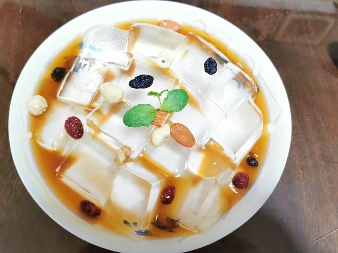 清凉一夏——红糖杂粮果冻盘的做法