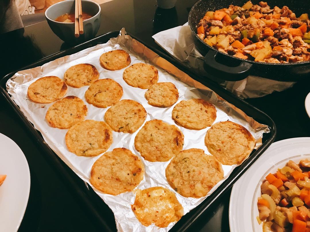 椒盐土豆饼（烤箱版）