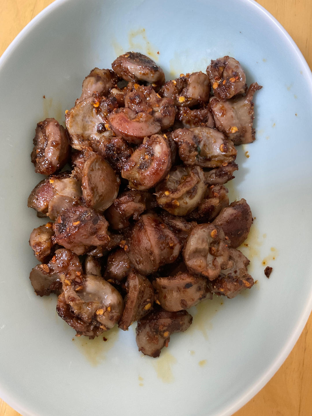 孜然鸡胗