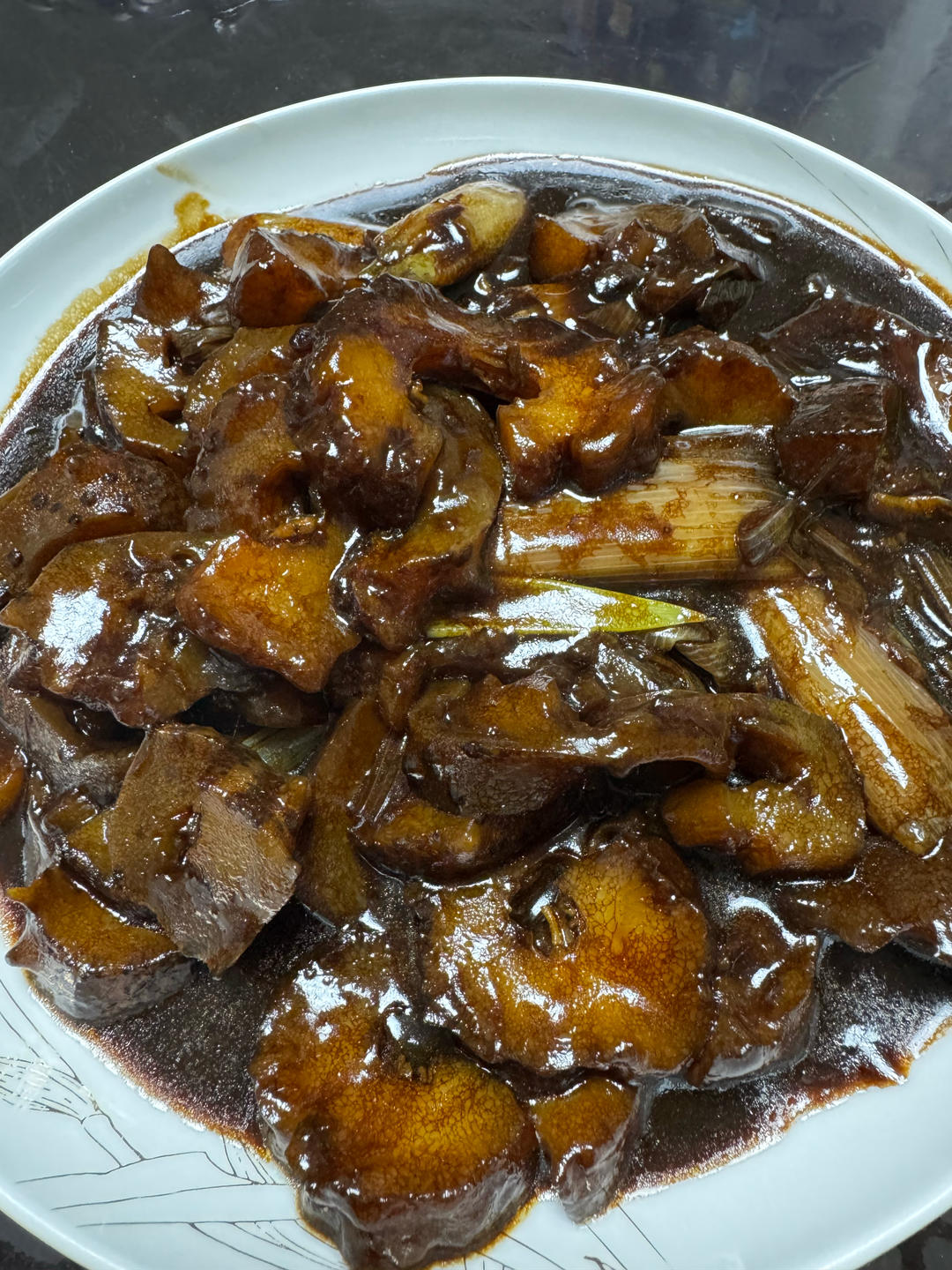 家庭葱烧海参