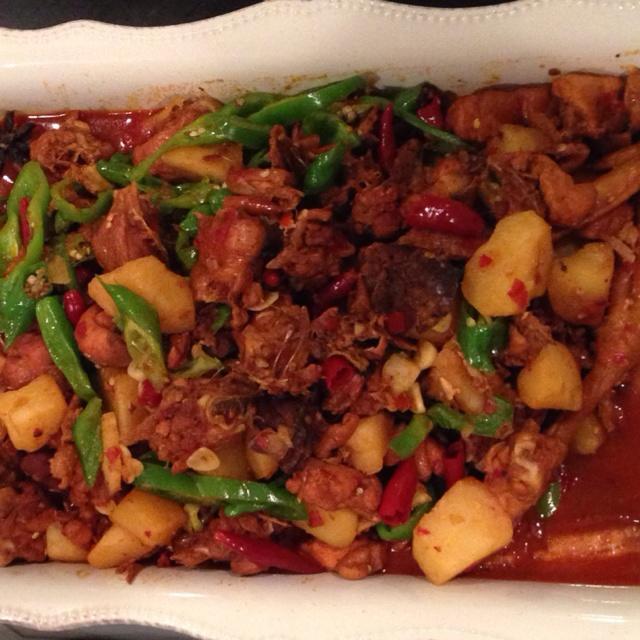 正宗新疆大盘鸡的做法