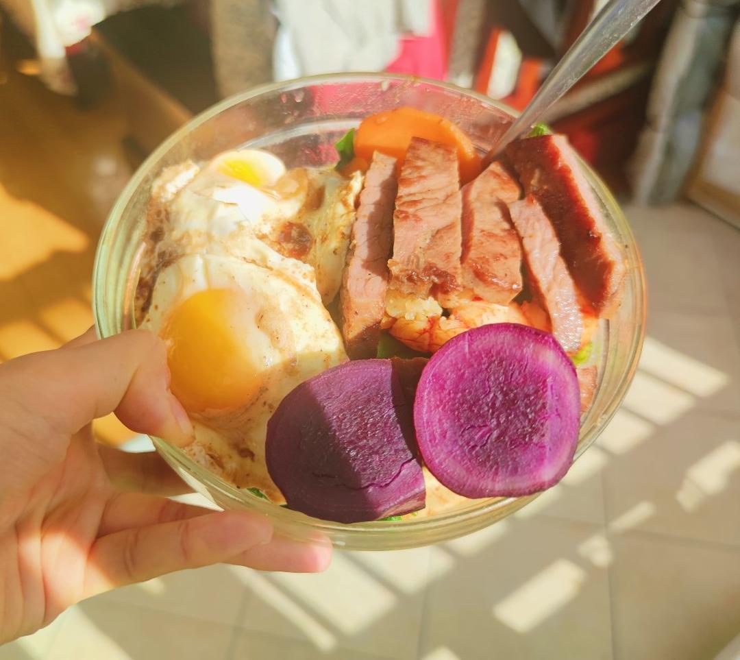 网红鸡蛋拌饭
