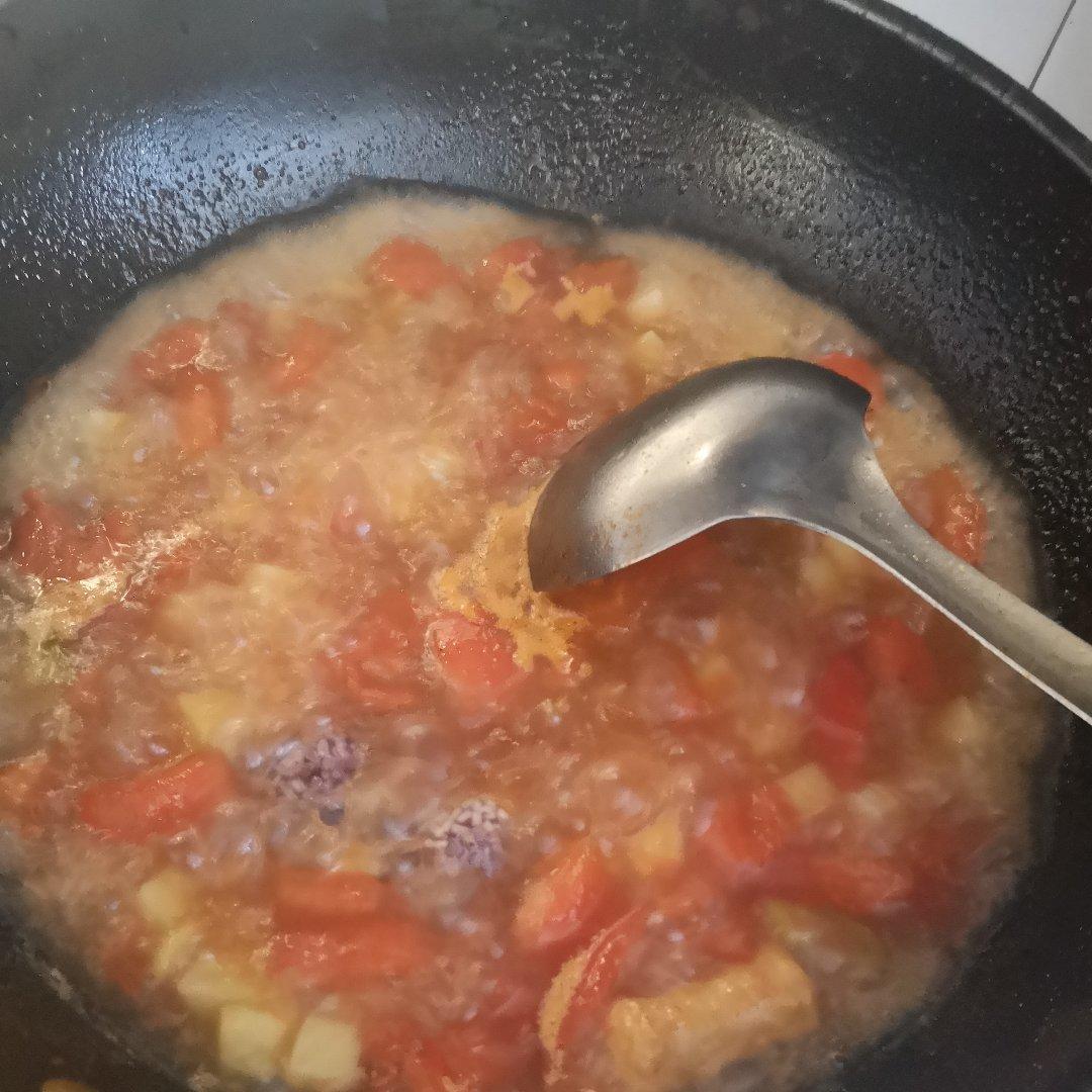 超级浓超好喝的番茄土豆汤