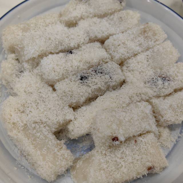 奶香浓郁❗️酸酸甜甜蔓越莓椰蓉糯米糕❗️