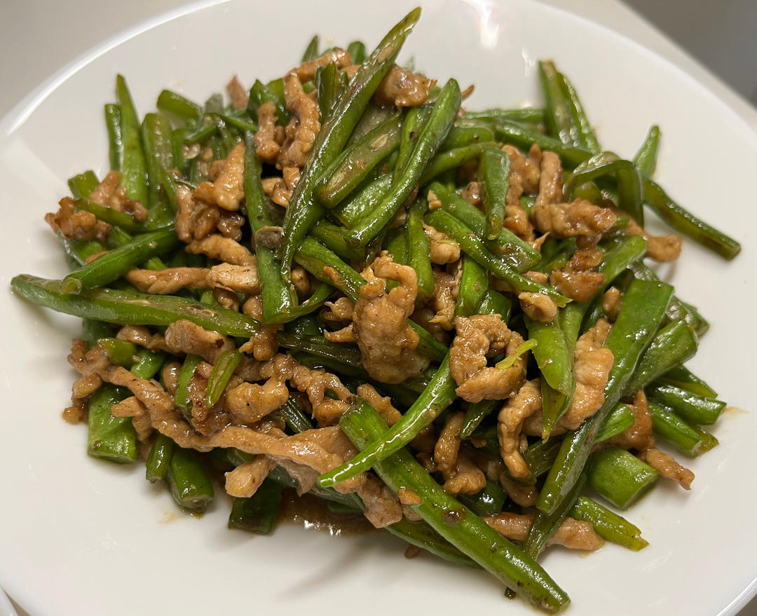 米饭杀手四季豆肉丝
