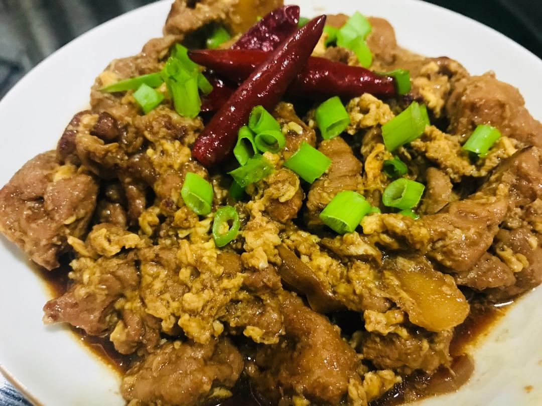 红烧梅肉排