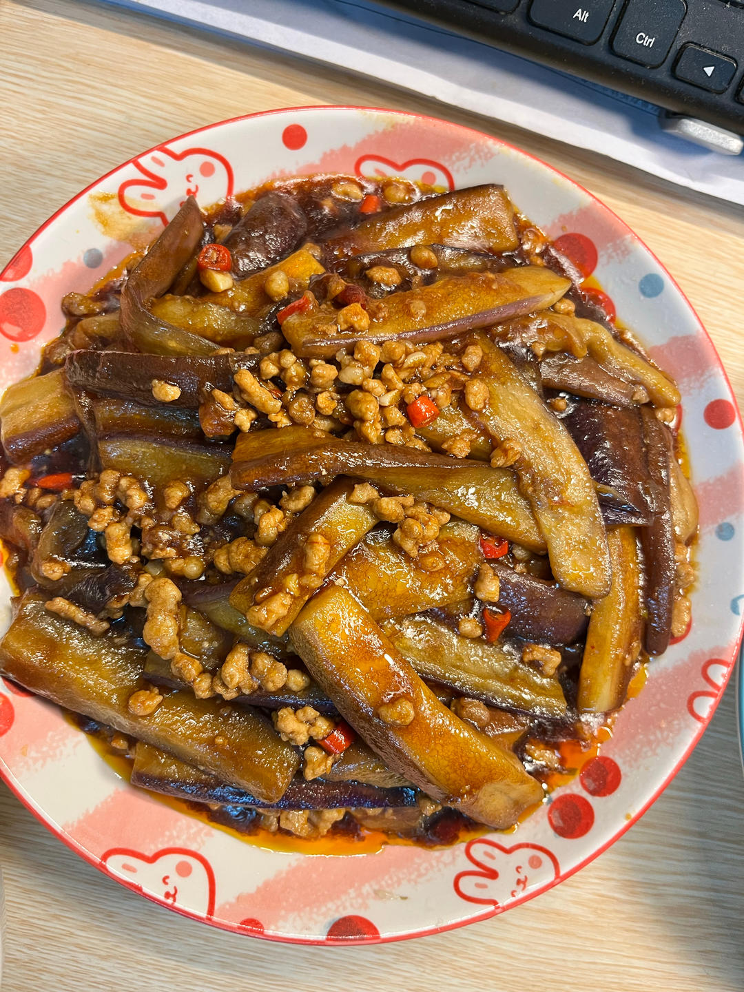 无敌好吃巨下饭的家常菜～肉沫茄子