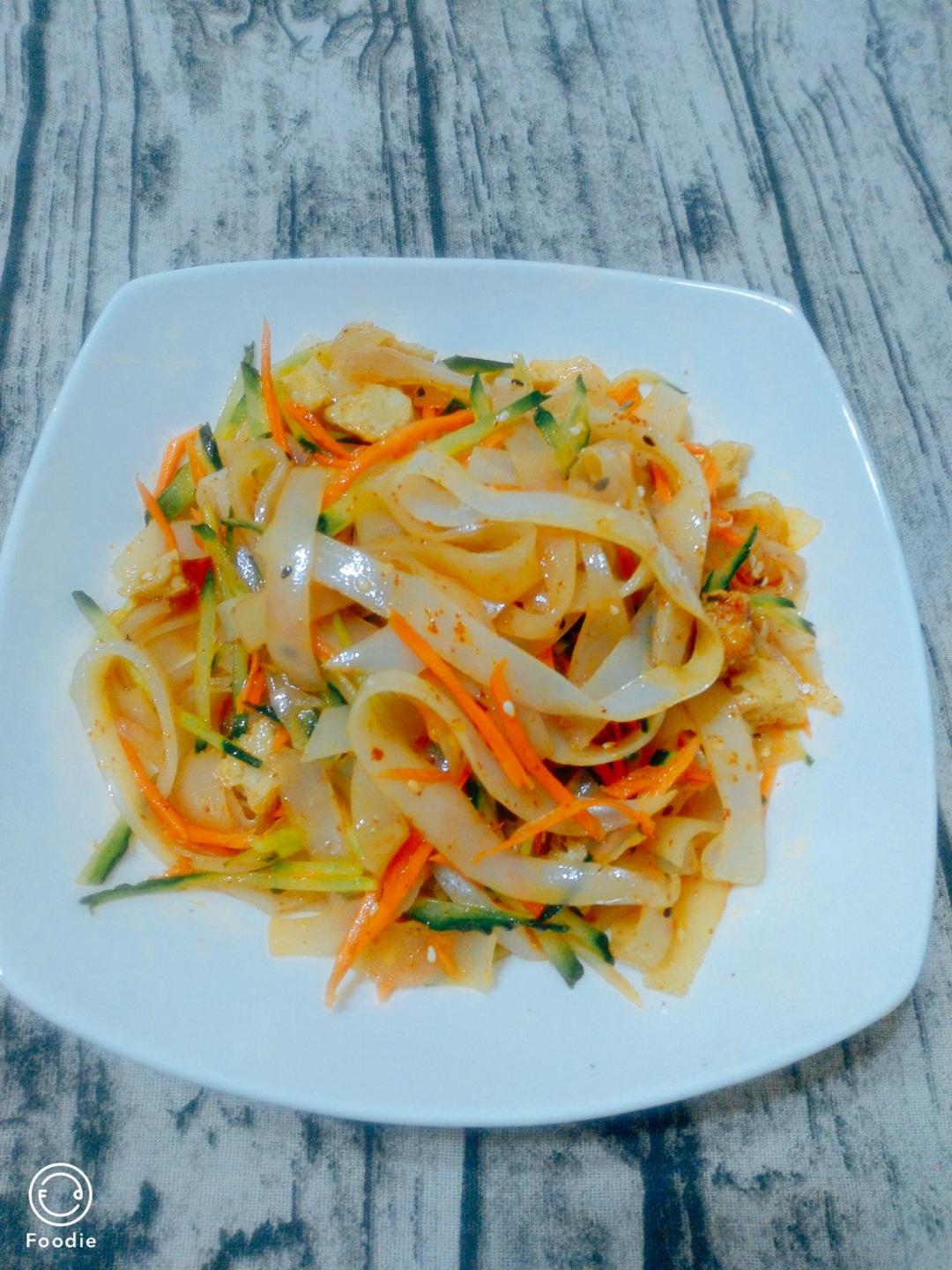 航妈12做的自制凉皮儿