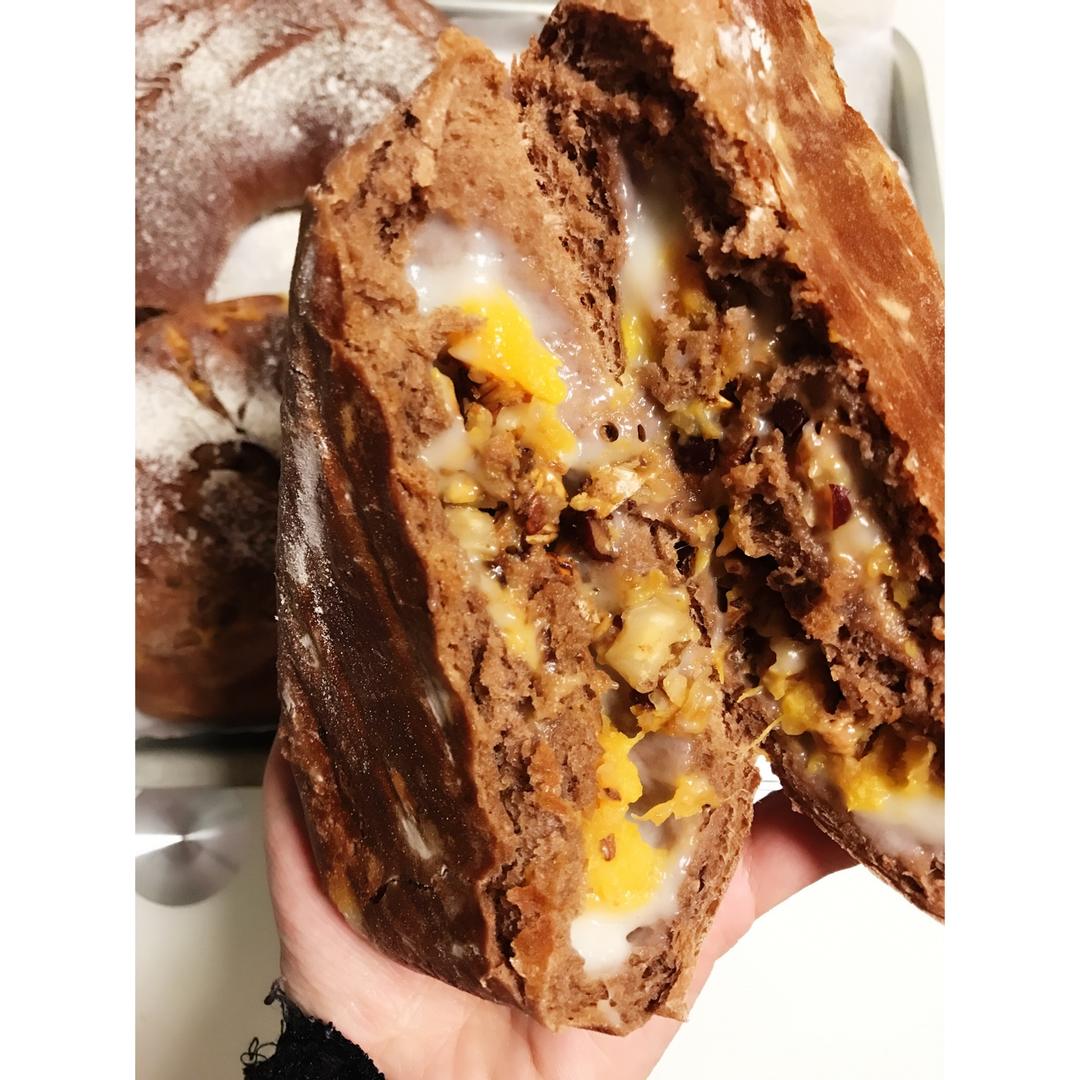 梦幻紫麻薯软欧包