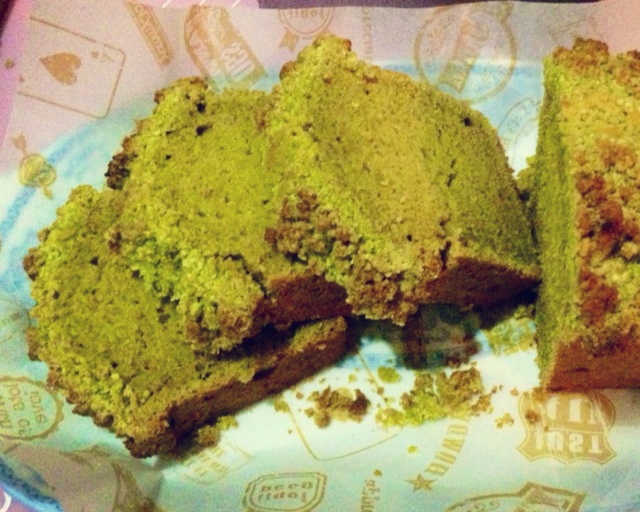 绝品抹茶奶酥磅蛋糕