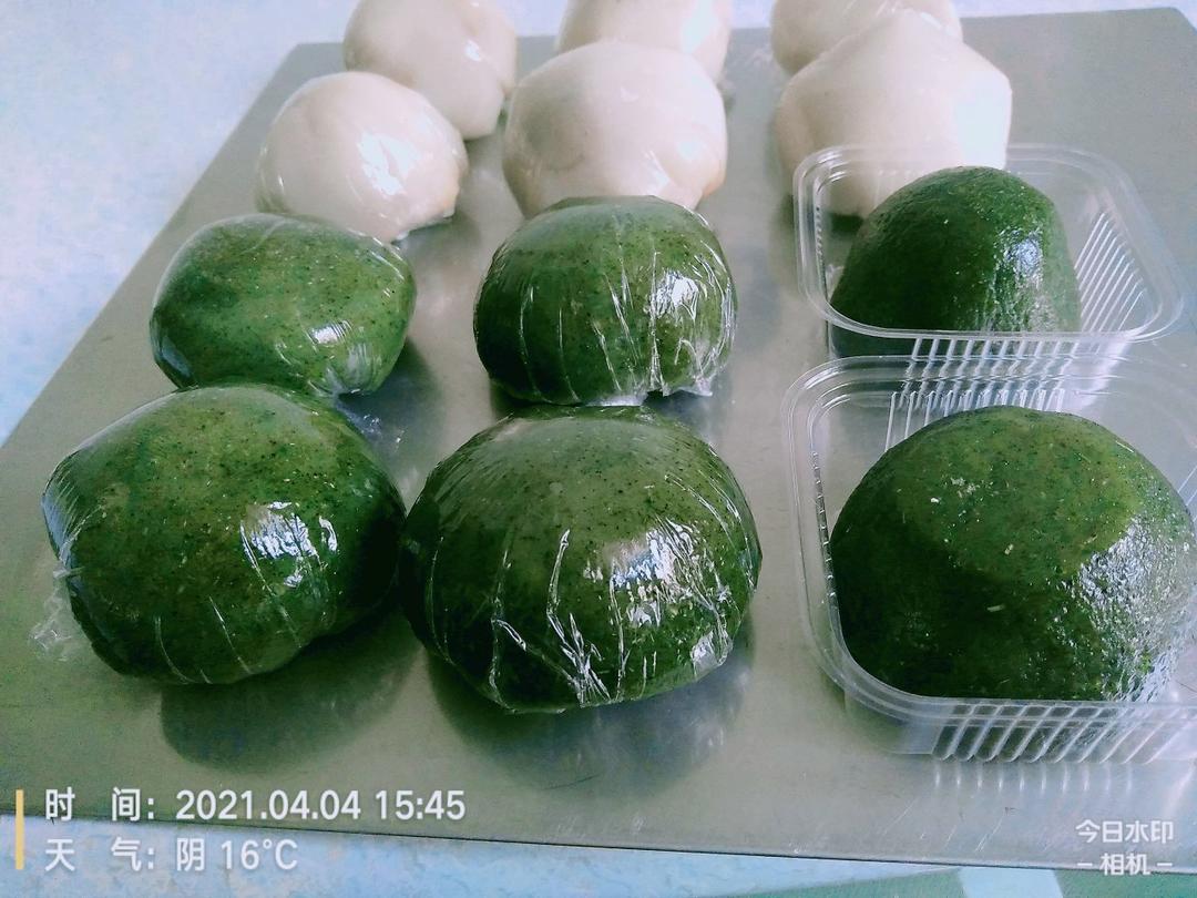 莲蓉青团（软糯不塌陷）