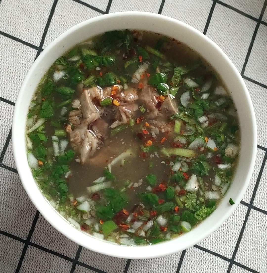 老妈回家便开饭—清炖羊蝎子