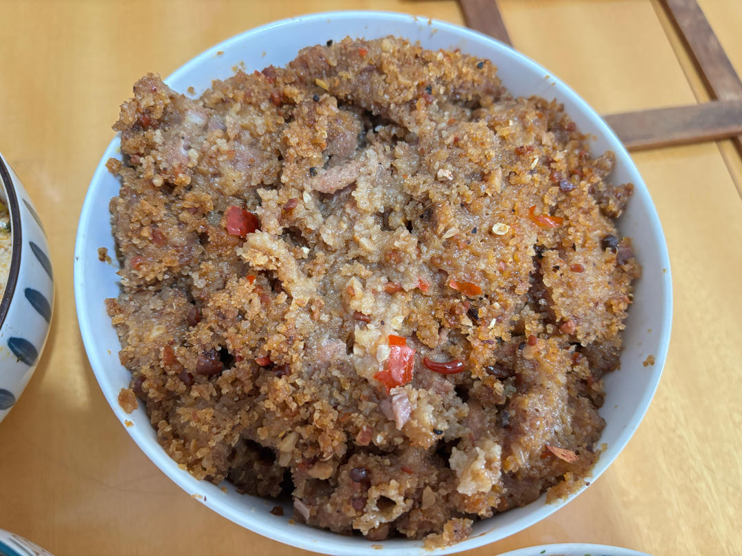 绝绝子！甩饭店几条街的粉蒸肉（粉蒸排骨）