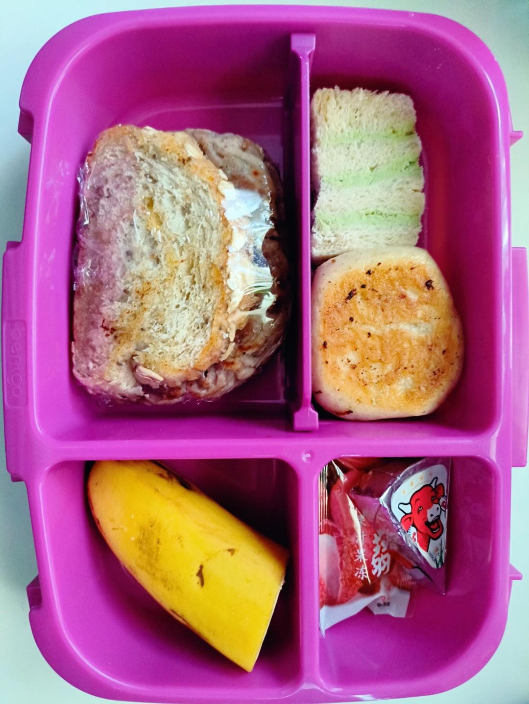 北美小学生的混搭便当