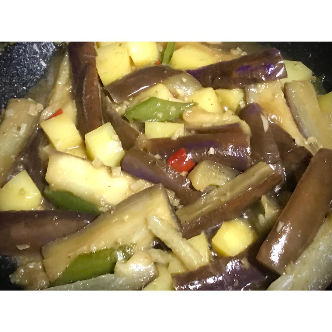 土豆炖茄子