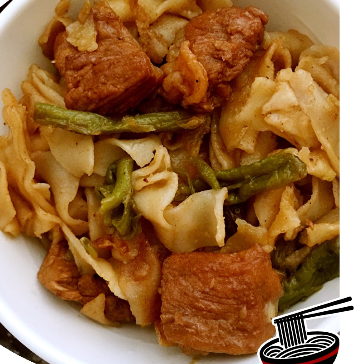 豆角焖面
