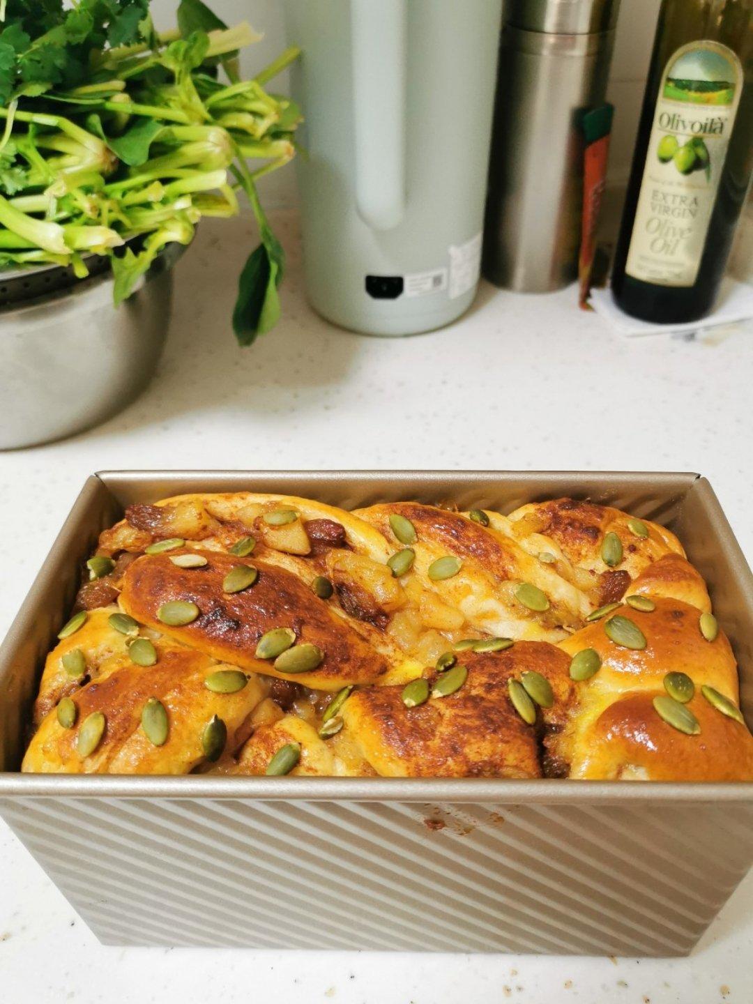 【桂香暖怀】肉桂苹果卷面包