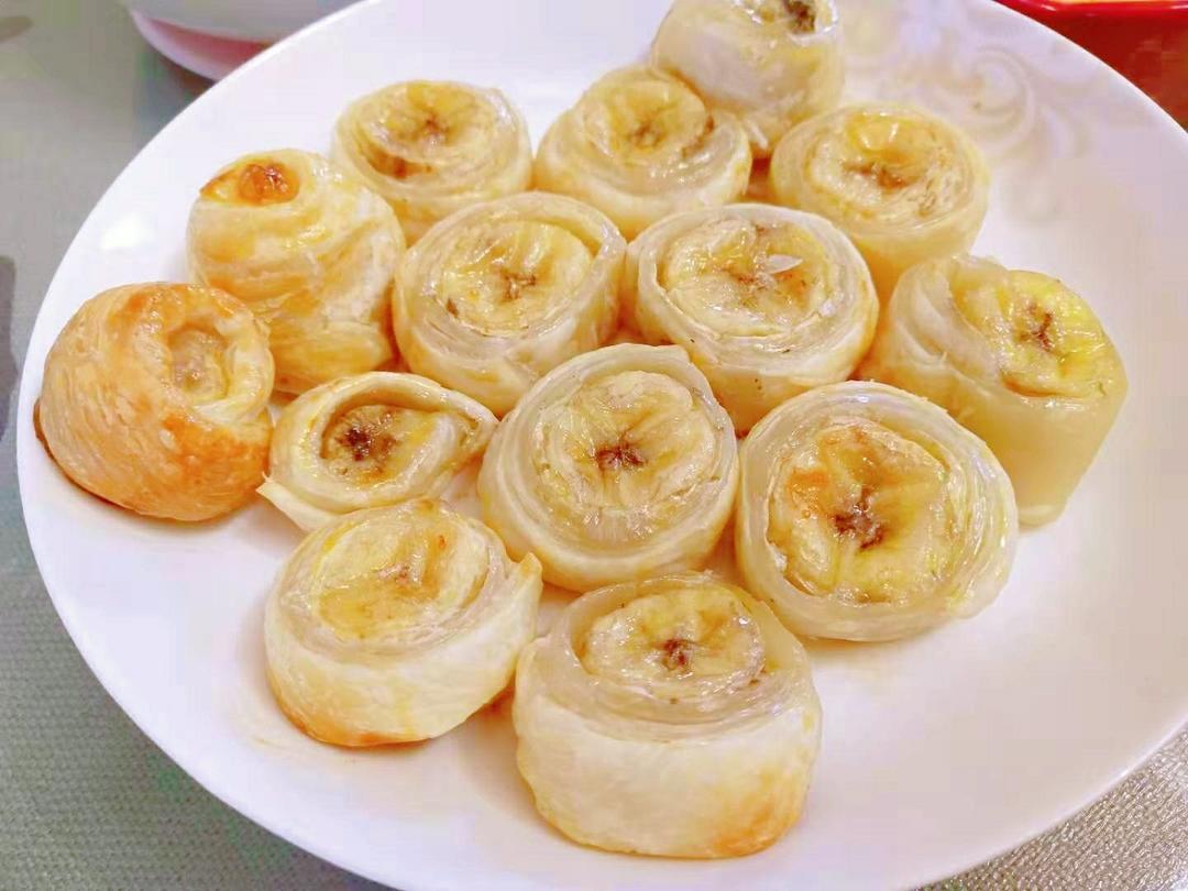 香蕉飞饼卷