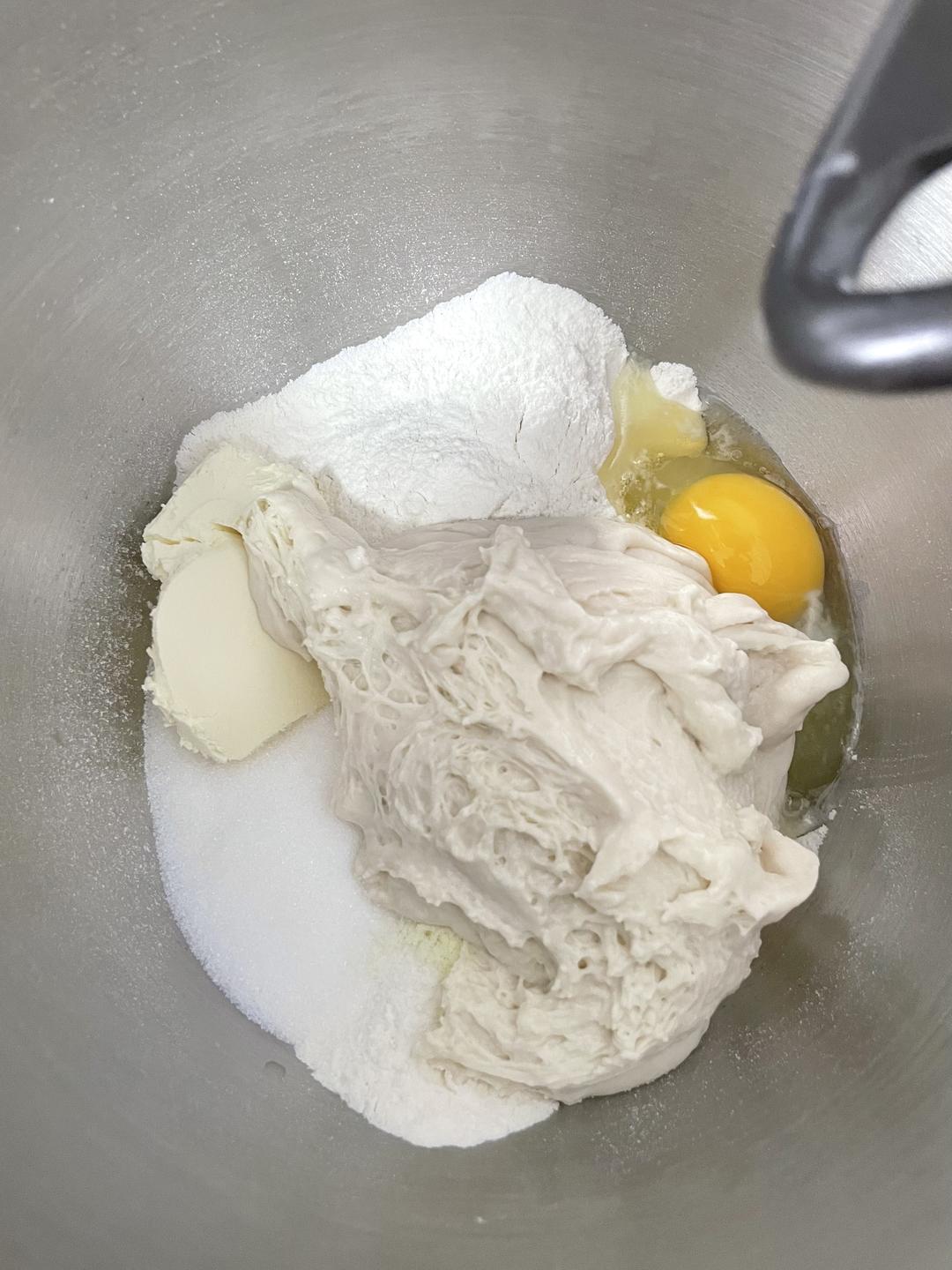 纯奶手撕吐司的做法 步骤1