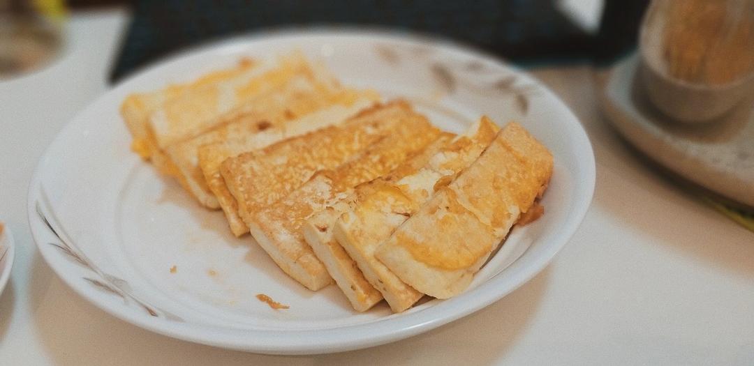鸡蛋煎豆腐