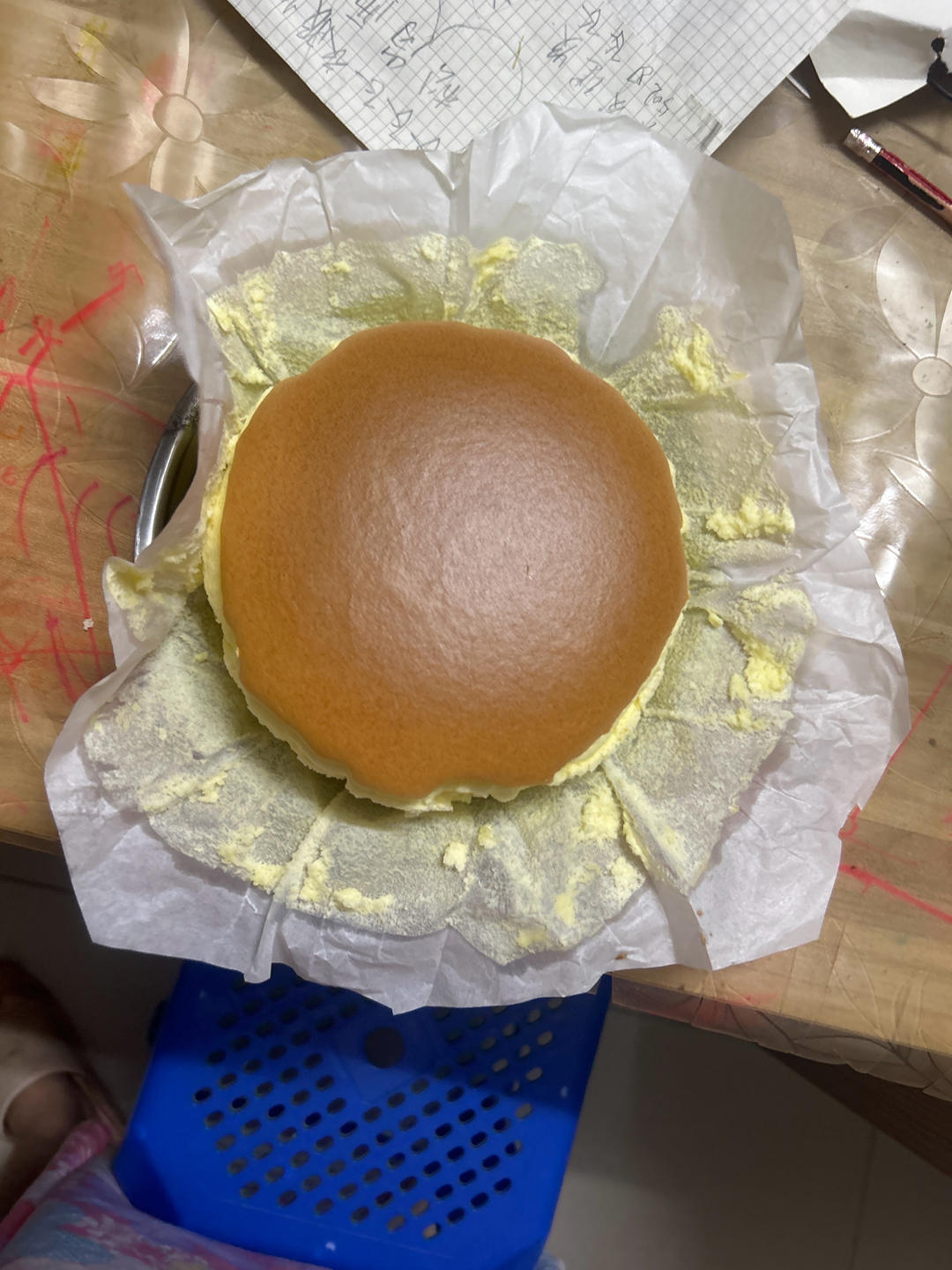 轻乳酪芝士蛋糕6寸#皮黑森林#