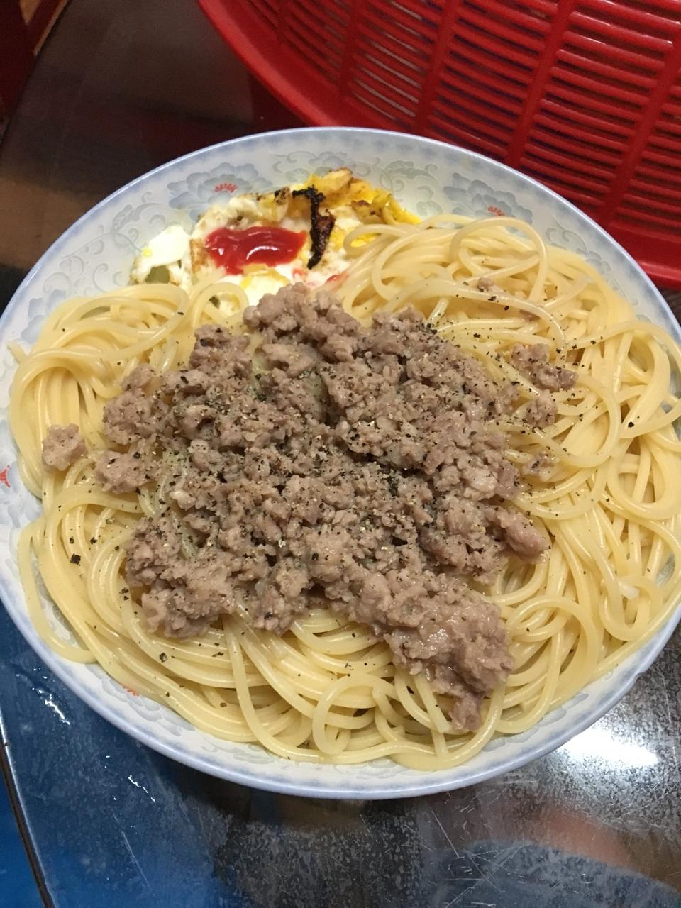 番茄肉酱意大利面