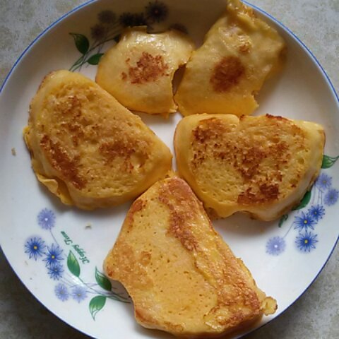 黄金蛋煎馍片