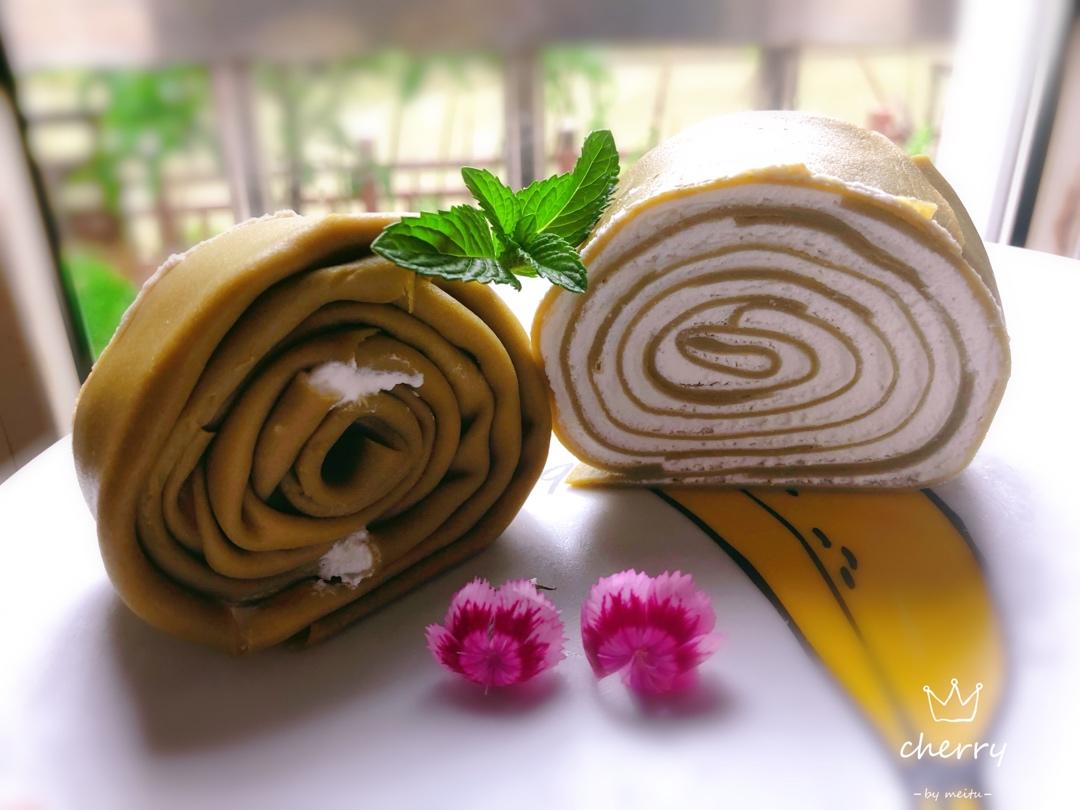 【抹茶毛巾卷】