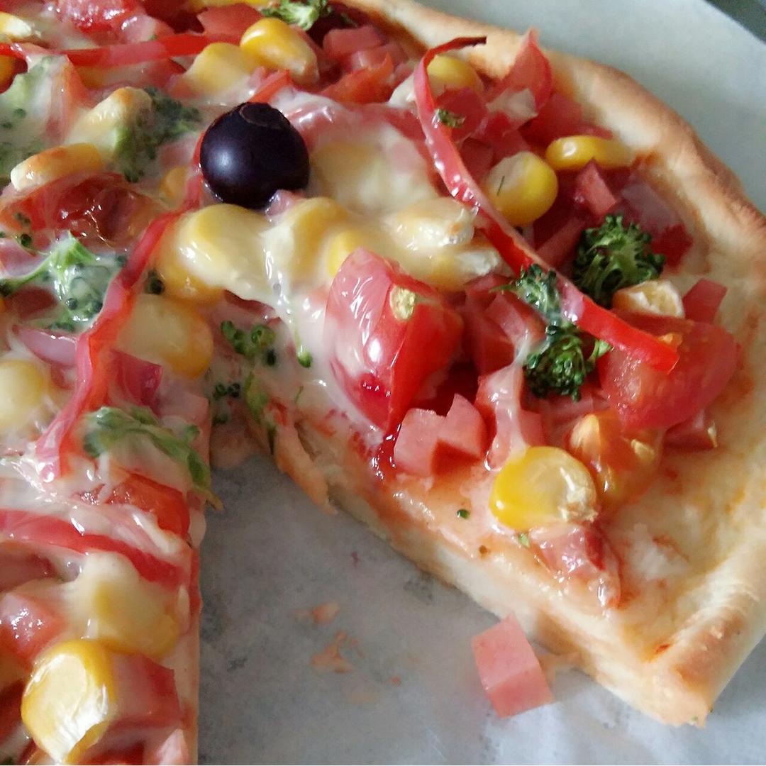 八寸披萨饼皮（四个）制作