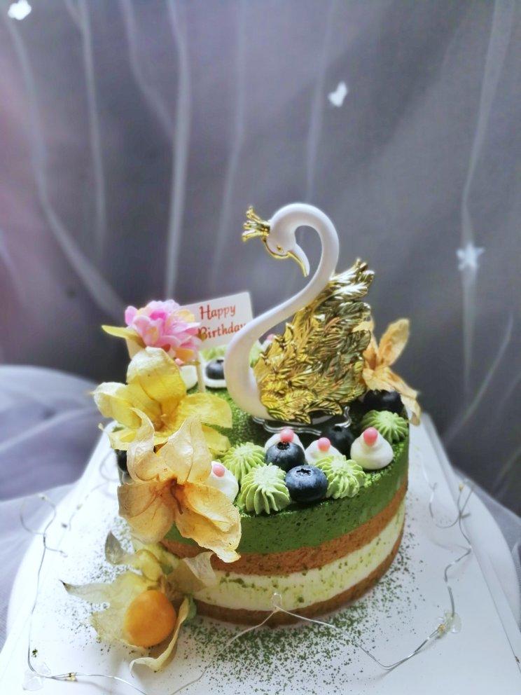 抹茶白巧克力慕斯