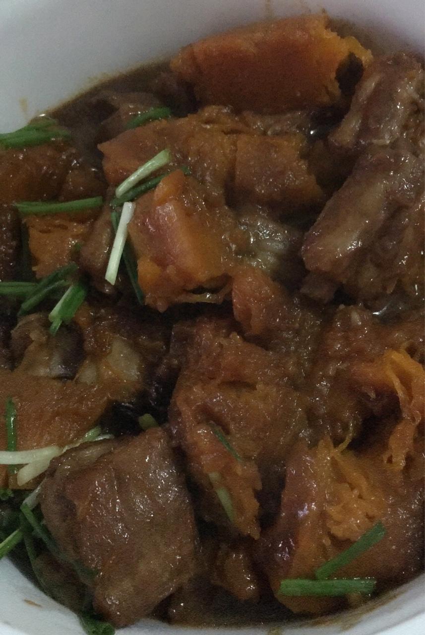 金瓜排骨 Pumpkin Stew with Ribs