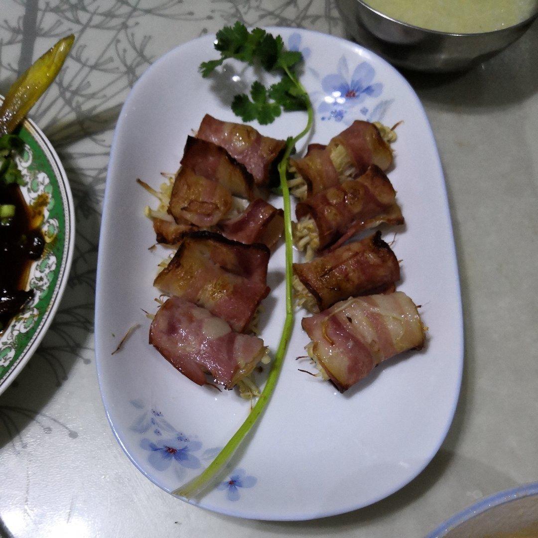 香烤培根金针菇