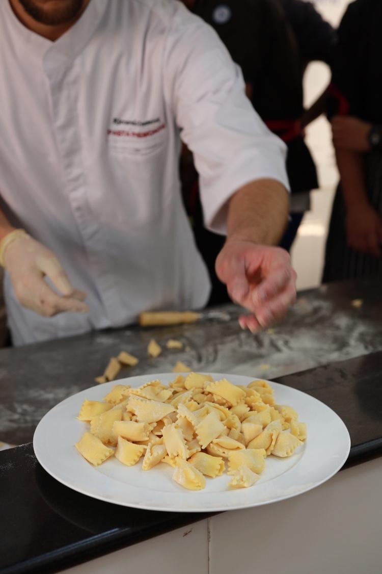 奶酪榛子手工意大利饺子