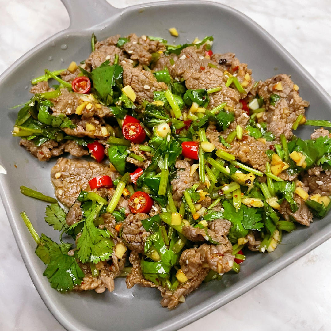 香菜牛肉