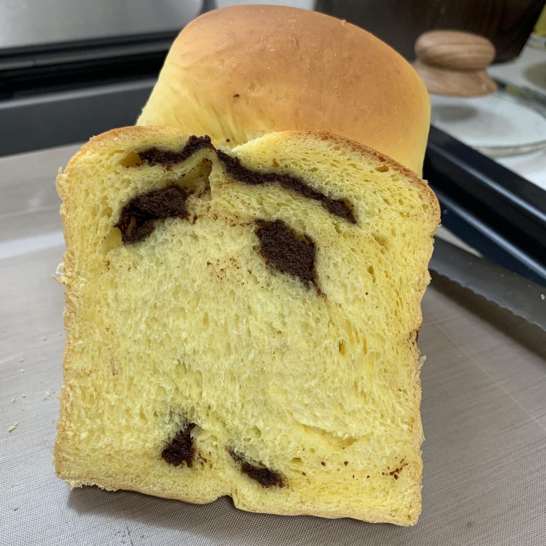 巧克力大理石吐司