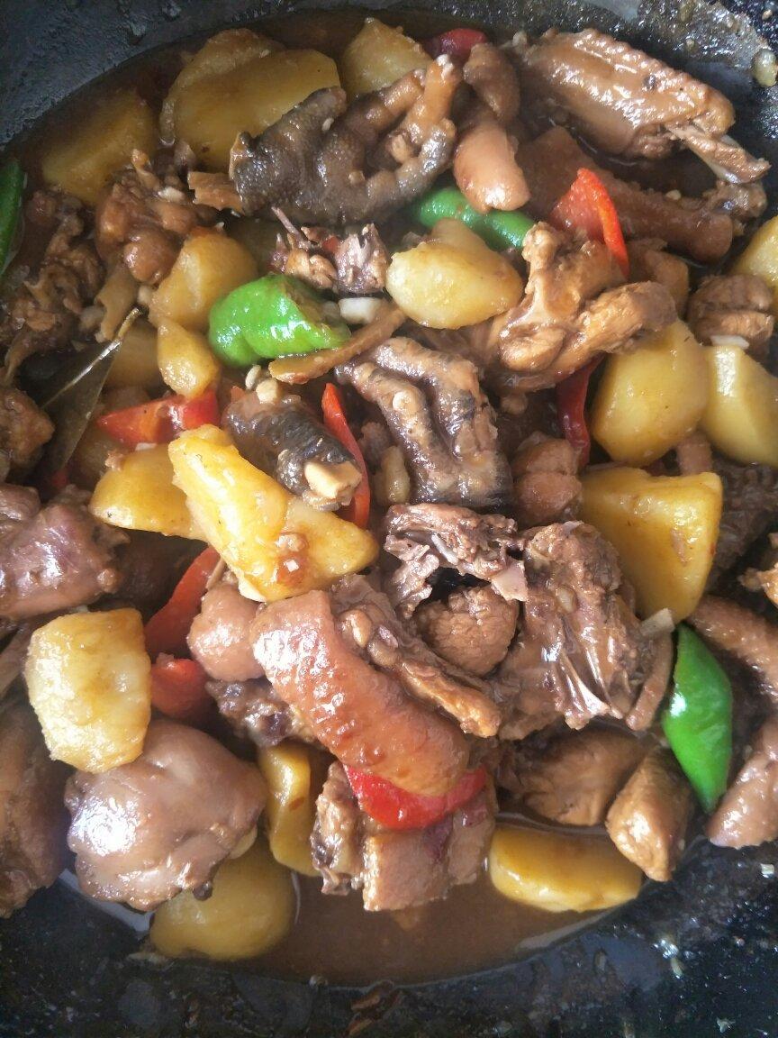 土豆烧鸡（非常下饭哦~）