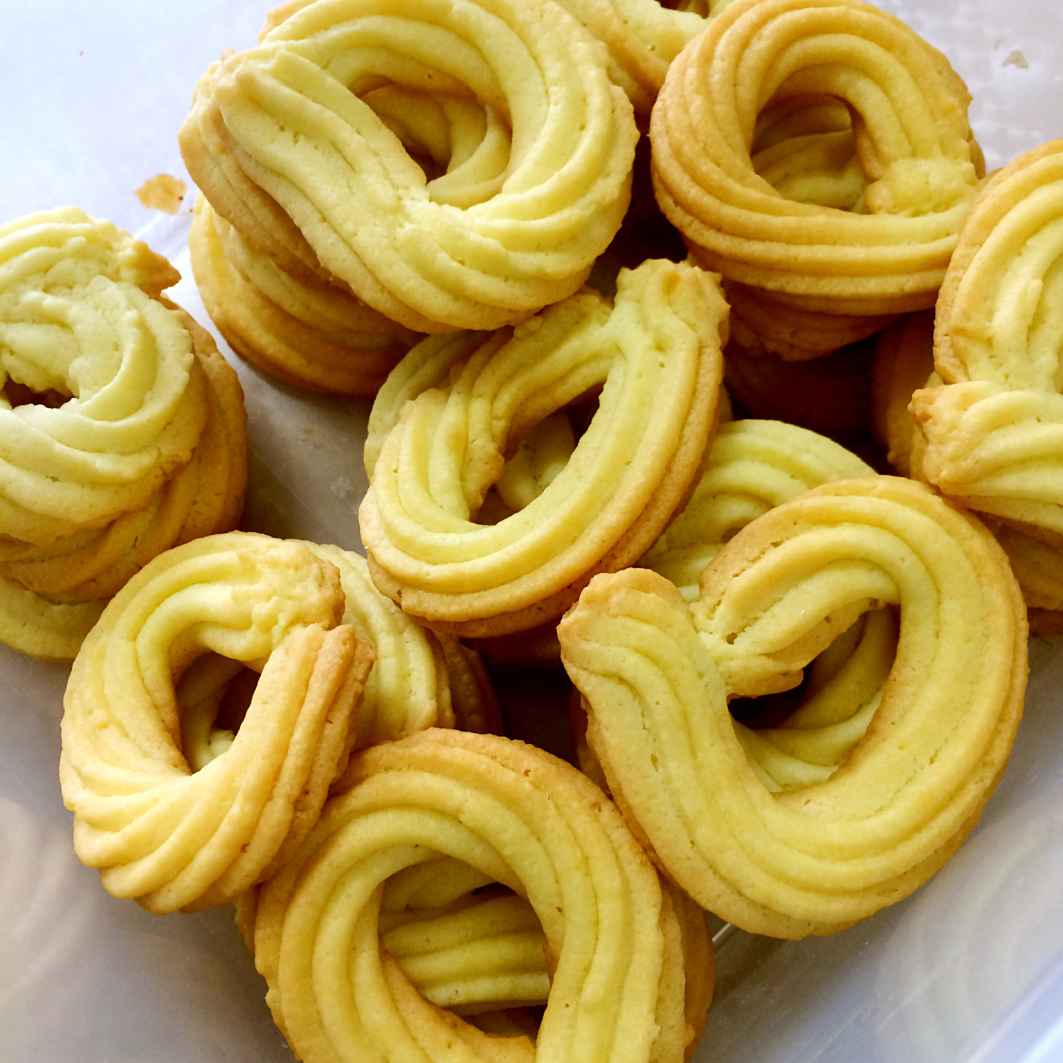 奶油奶酪蛋白曲奇～奶味十足好味道