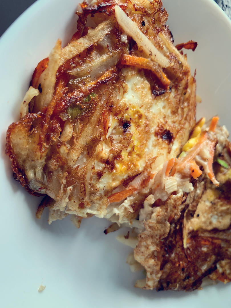 土豆胡萝卜健康早餐饼