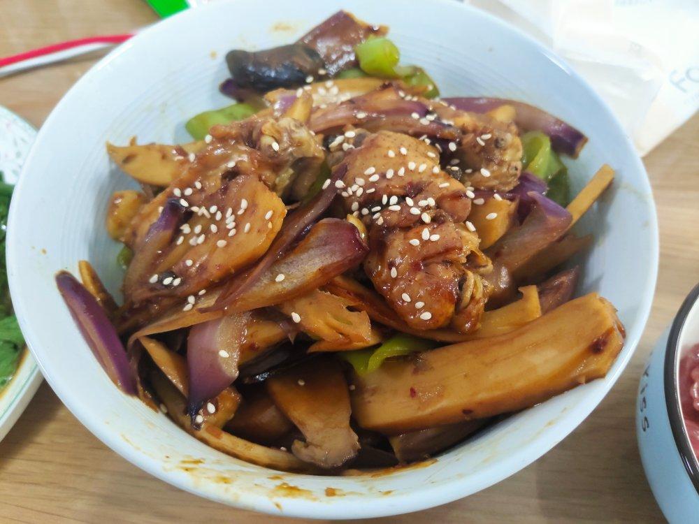 比餐馆好吃的快手黄焖鸡米饭【鸡翅版】