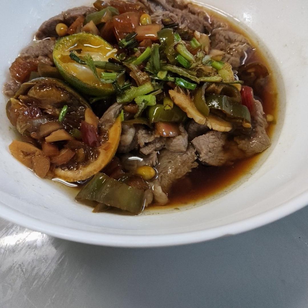 上海版 凉拌上脑牛肉片