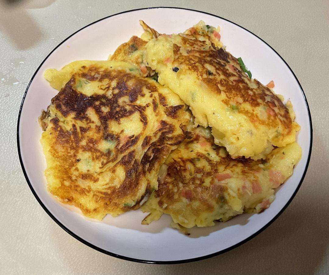 黄磊老师同款土豆泥饼❗️外脆内软超好吃