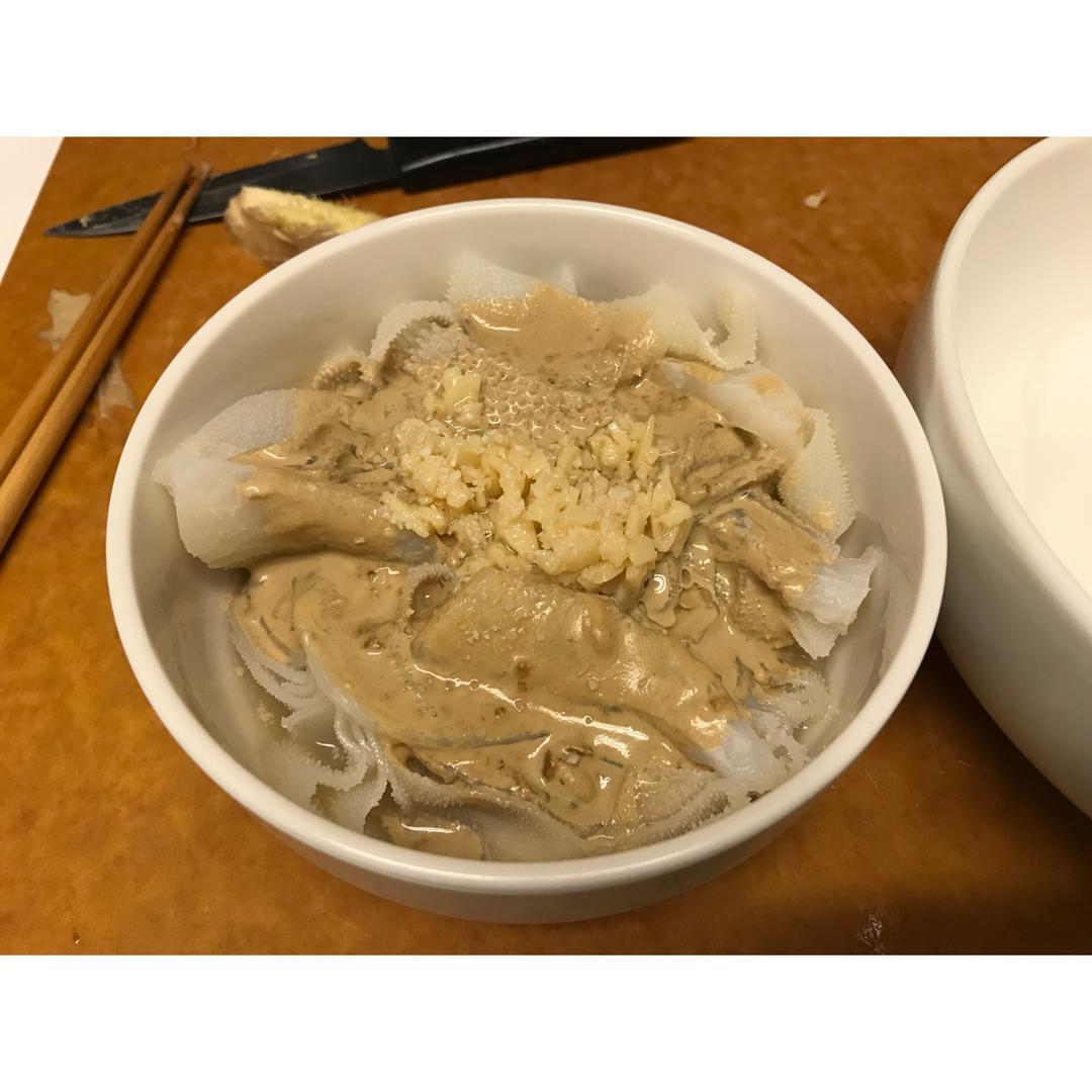 手工kiki做的麻酱百叶